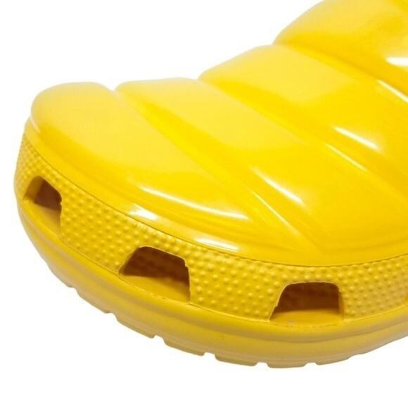 NWT Crocs Clogs Men's Size 10 Women's Size 12 Classic Neo Puff Yellow Unisex - Picture 13 of 16